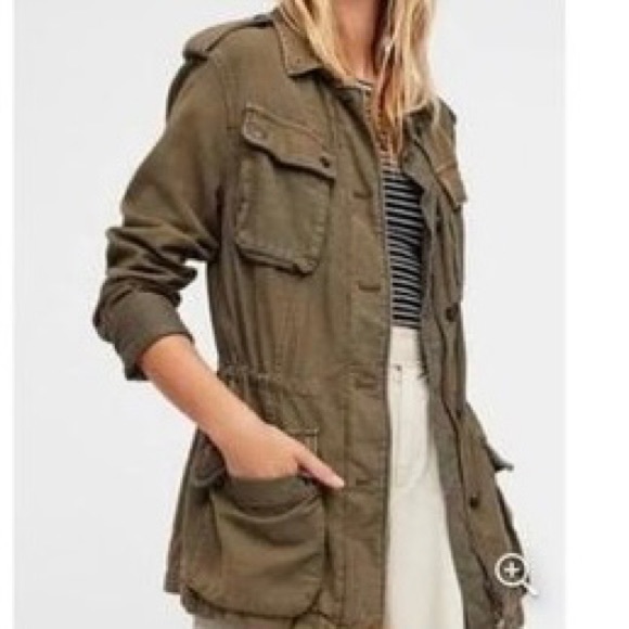 FREE PEOPLE NOT YOUR BROTHERS SURPLUS JACKET Size S - Picture 5 of 16